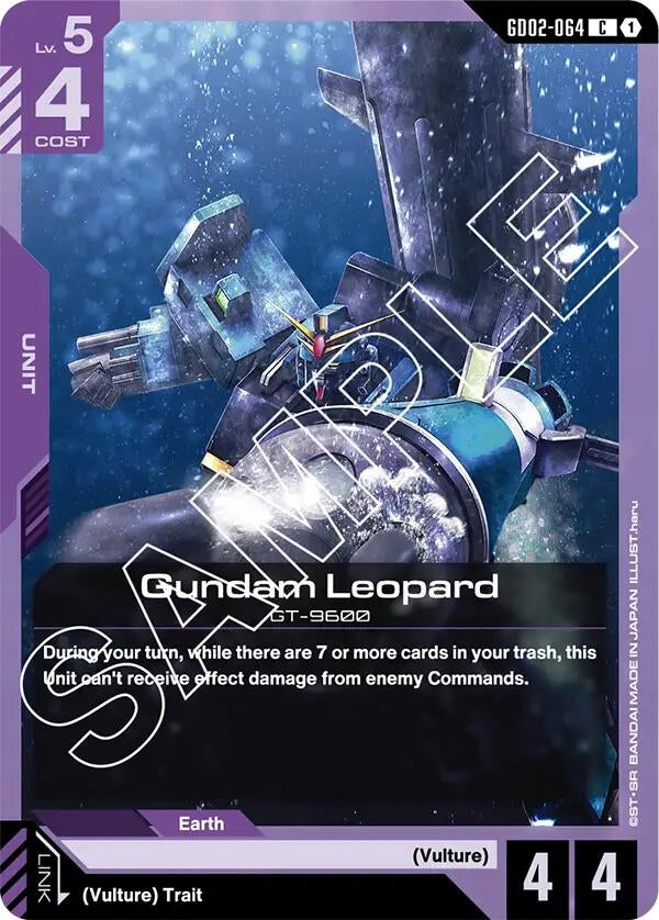 Image for Gundam Leopard (GD02-064) - Gundam Card Game
