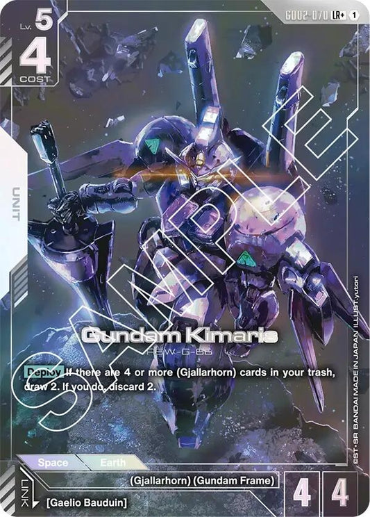 Image for Gundam Kimaris (LR+) - Gundam Card Game