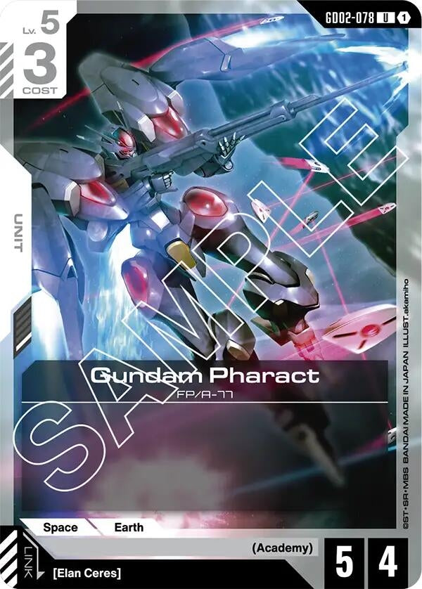 Image for Gundam Pharact - Gundam Card Game