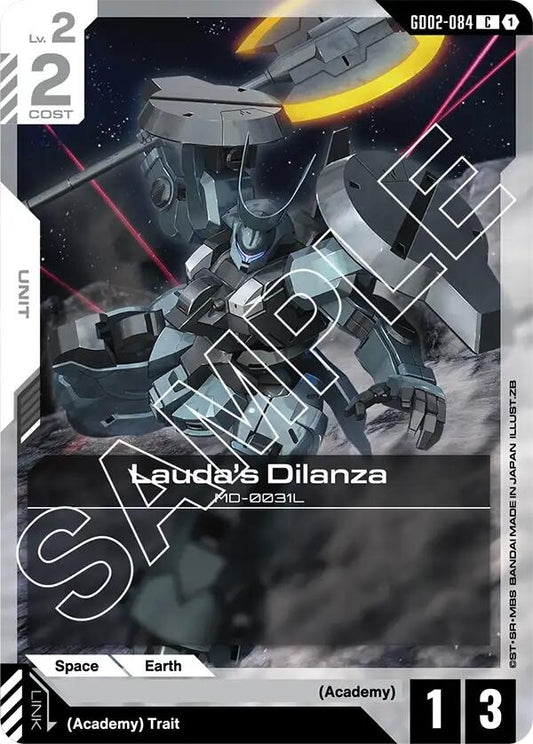 Image for Lauda's Dilanza - Gundam Card Game
