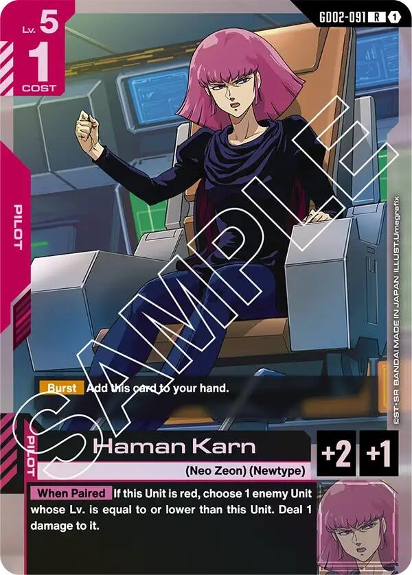 Image for Haman Karn - Gundam Card Game