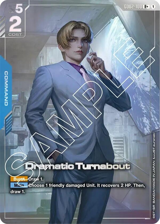 Image for Dramatic Turnabout (R+) - Gundam Card Game