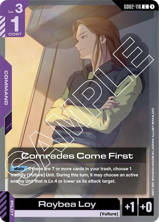 Image for Comrades Come First - Gundam Card Game