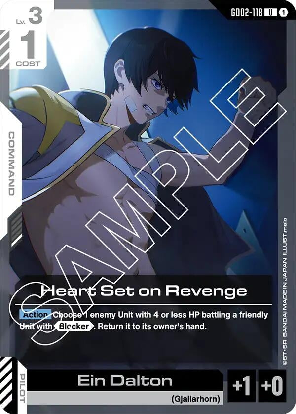 Image for Heart Set on Revenge - Gundam Card Game