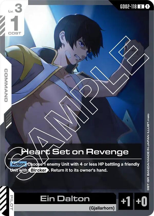 Image for Heart Set on Revenge - Gundam Card Game