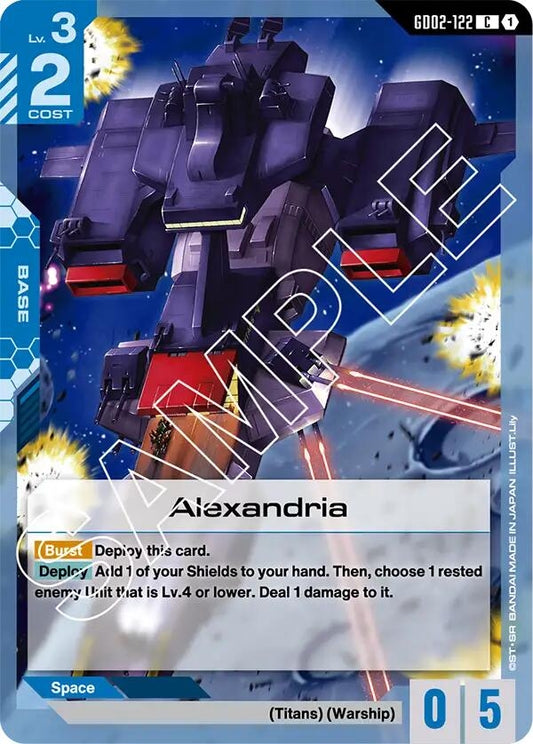Image for Alexandria - Gundam Card Game