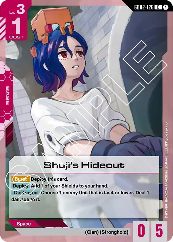 Image for Shuji's Hideout - Gundam Card Game