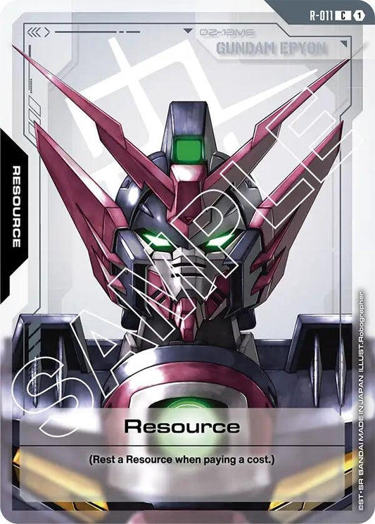 Image for Resource (R-011) - Gundam Card Game