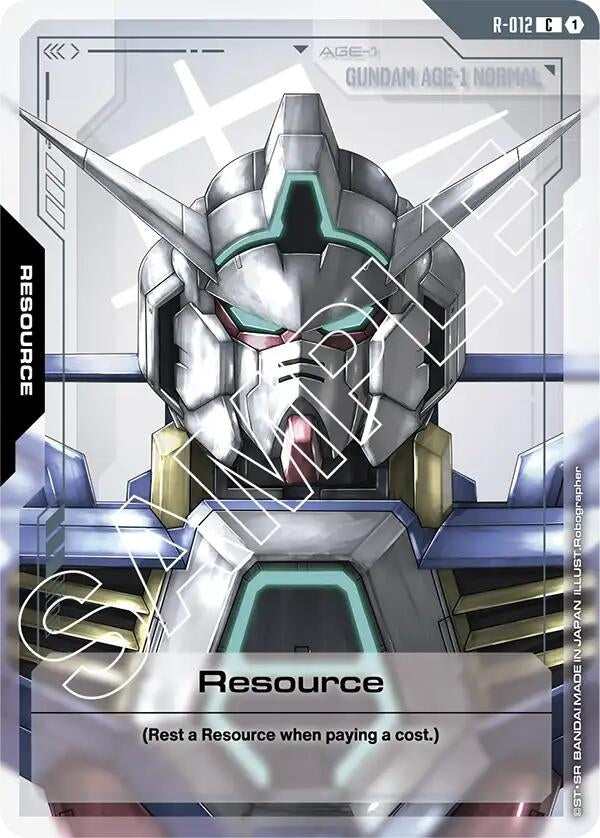 Image for Resource (R-012) - Gundam Card Game