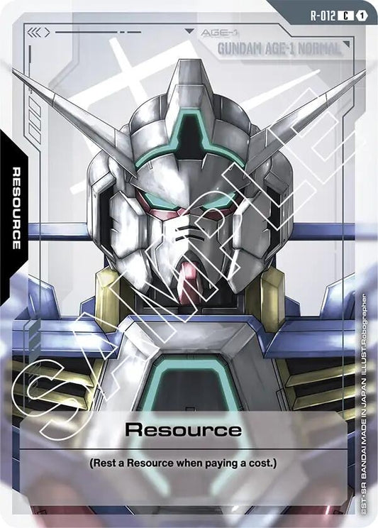 Image for Resource (R-012) - Gundam Card Game