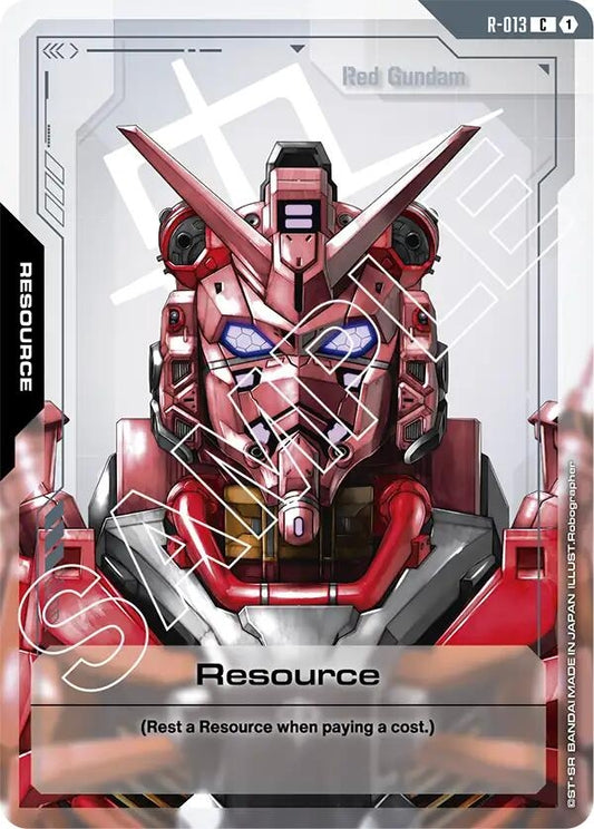 Image for Resource (R-013) - Gundam Card Game