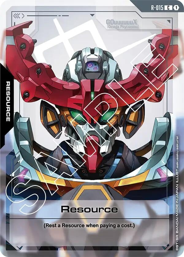 Image for Resource (R-015) - Gundam Card Game