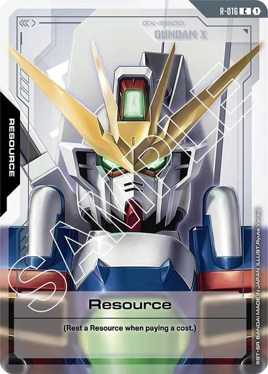 Image for Resource (R-016) - Gundam Card Game