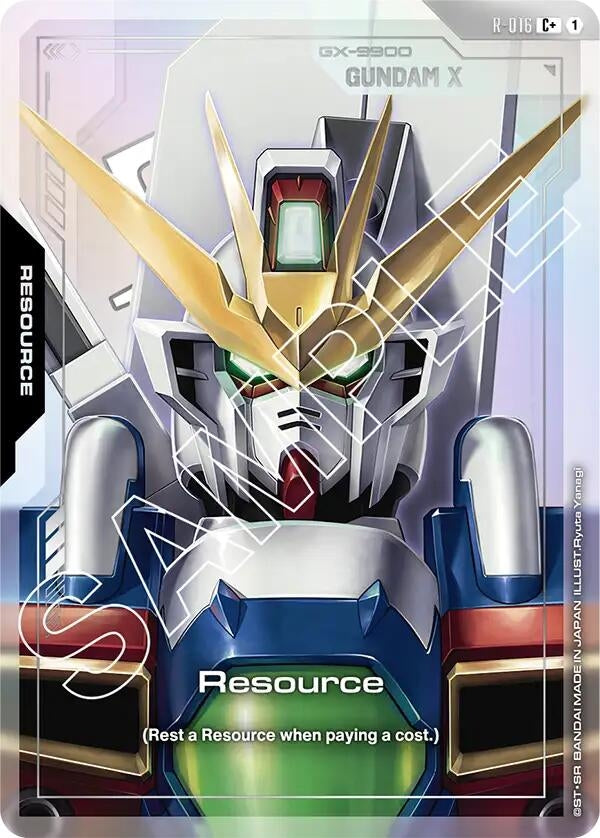 Image for Resource (R-016) (C+) - Gundam Card Game