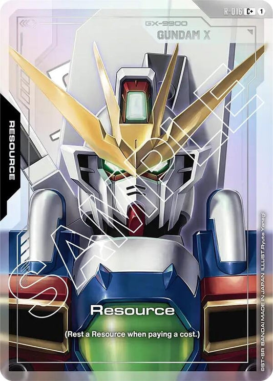 Image for Resource (R-016) (C+) - Gundam Card Game
