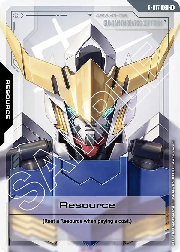 Image for Resource (R-017) - Gundam Card Game