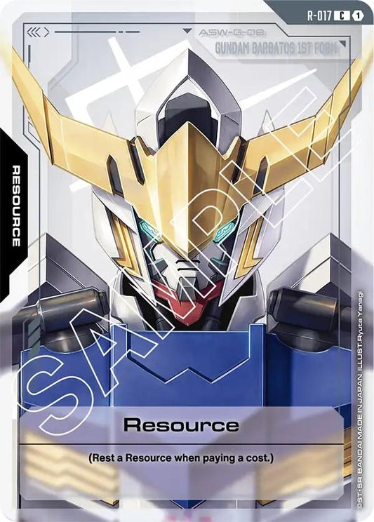 Image for Resource (R-017) - Gundam Card Game