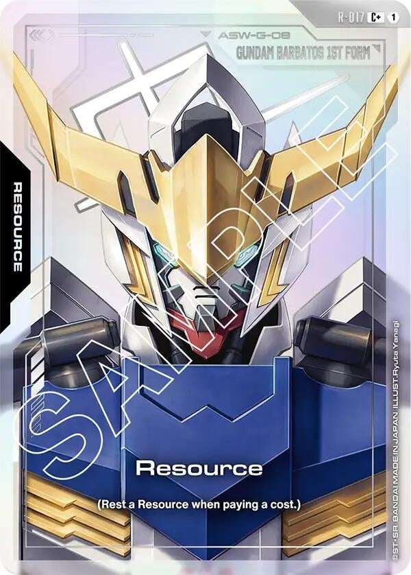 Image for Resource (R-017) (C+) - Gundam Card Game