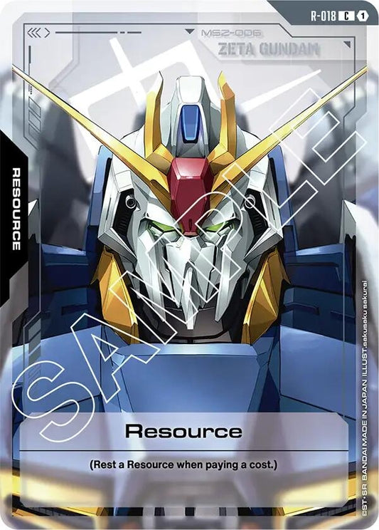 Image for Resource (R-018) - Gundam Card Game