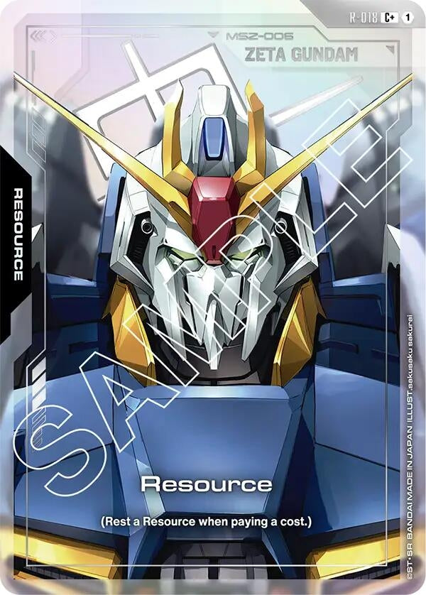 Image for Resource (R-018) (C+) - Gundam Card Game