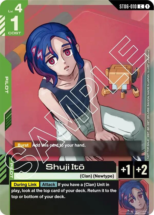 Image for Shuji Ito (Store Tournament Participant Pack 02) - Gundam Card Game