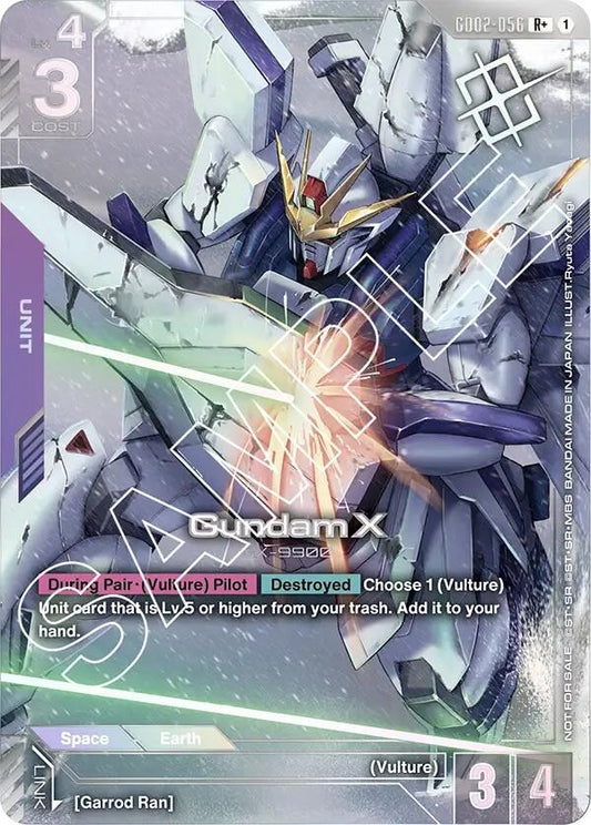 Image for Gundam X (GD02-056) (Store Tournament Winner Pack 02) - Gundam Card Game
