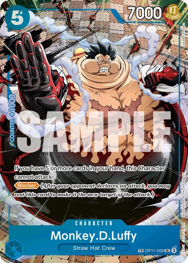 Image for Monkey.D.Luffy - OP11-058 (TR) - One Piece Card Game