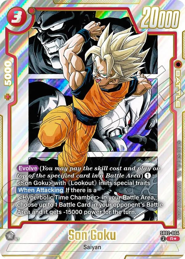 Image for Son Goku - SB02-004 (Alternate Art) - Dragon Ball Super: Fusion World