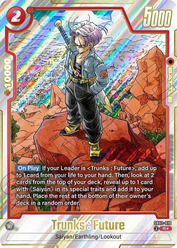 Image for Trunks : Future - SB02-010 (Alternate Art) - Dragon Ball Super: Fusion World