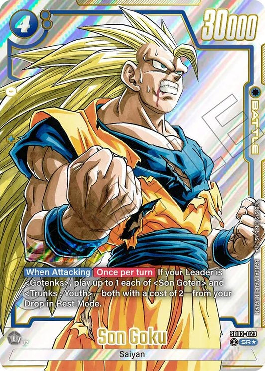 Image for Son Goku - SB02-023 (Alternate Art) - Dragon Ball Super: Fusion World