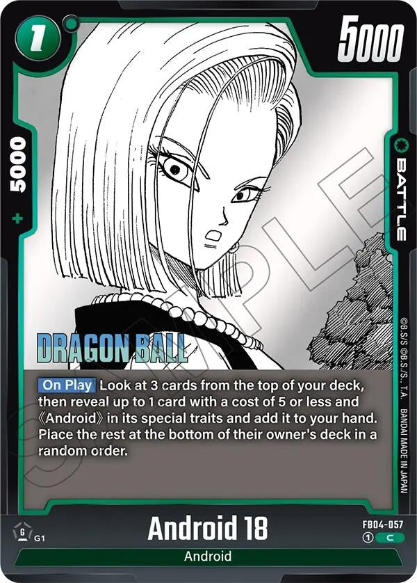 Image for Android 18 - Dragon Ball Super: Fusion World