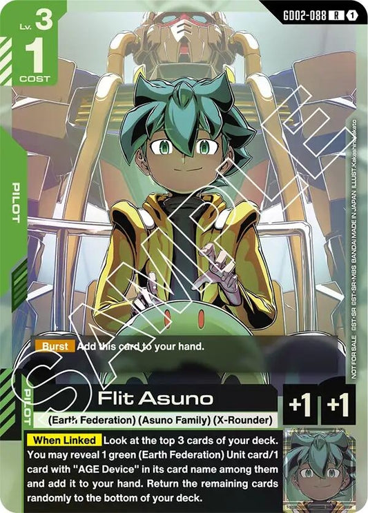 Image for Flit Asuno (GD02 Release Event) - Gundam Card Game