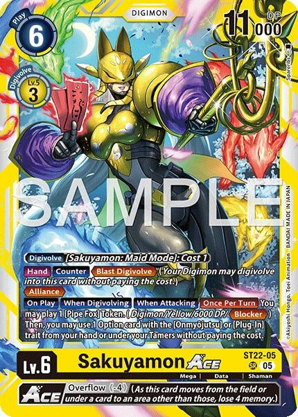 Image for Sakuyamon ACE - Digimon Card Game
