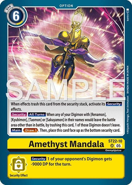 Image for Amethyst Mandala - Digimon Card Game