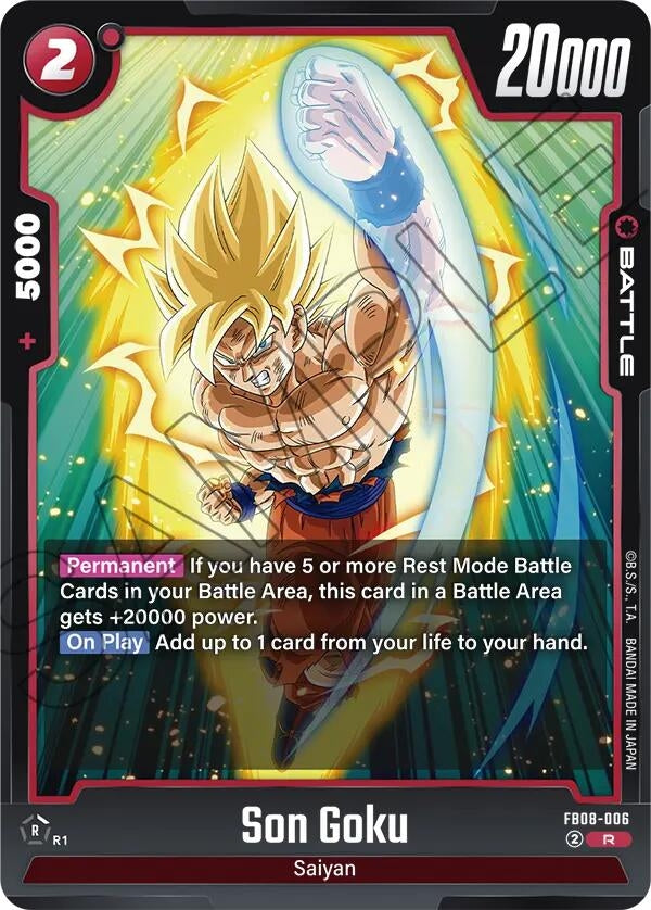 Image for Son Goku - FB08-006 - Dragon Ball Super: Fusion World