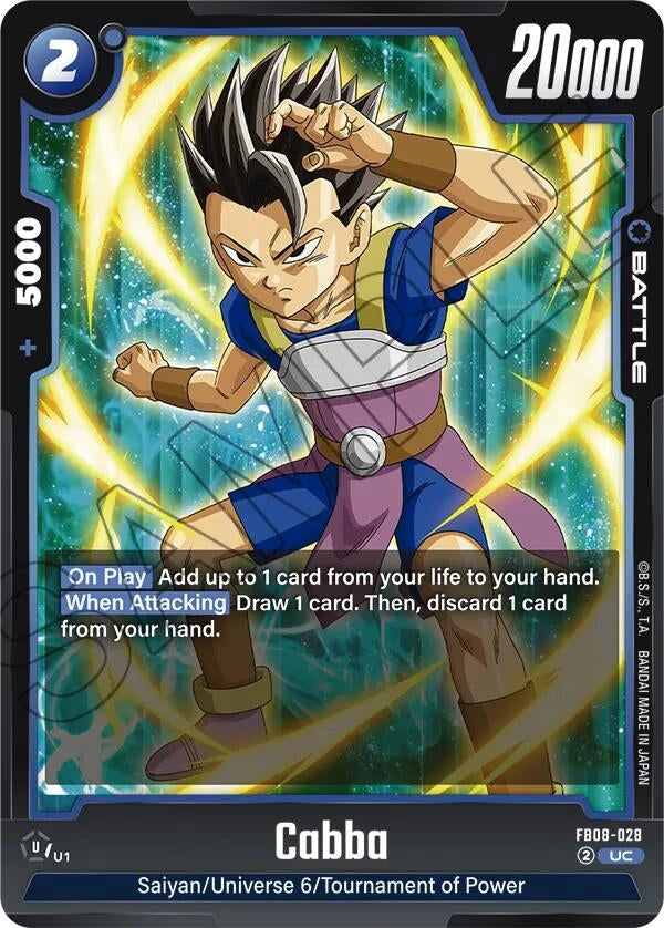 Image for Cabba - FB08-028 - Dragon Ball Super: Fusion World