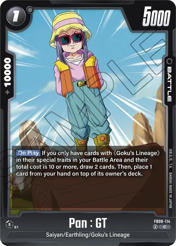 Image for Pan : GT - FB08-114 - Dragon Ball Super: Fusion World