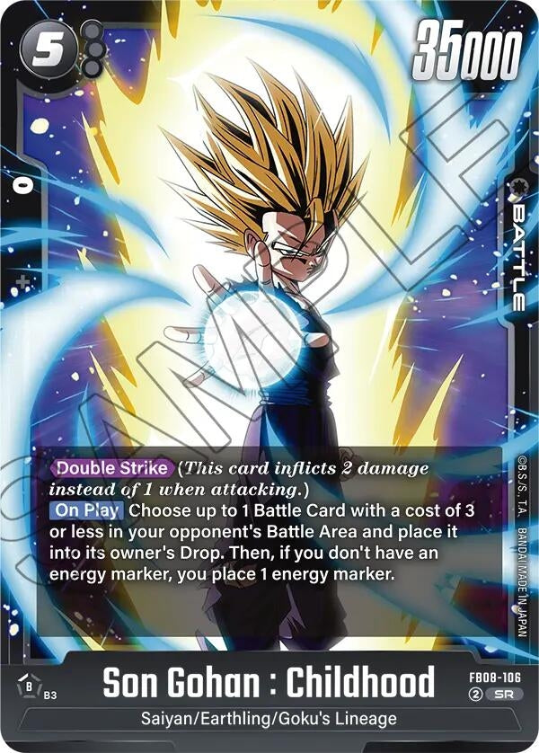 Image for Son Gohan : Childhood - FB08-106 - Dragon Ball Super: Fusion World