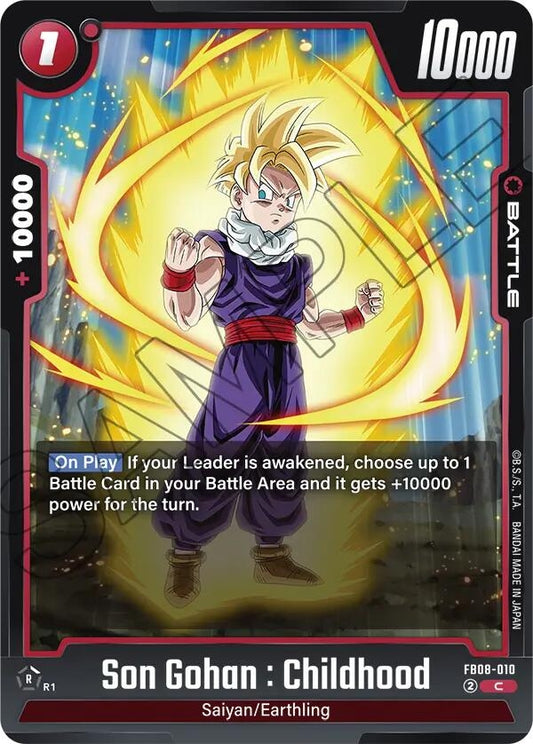 Image for Son Gohan : Childhood - FB08-010 - Dragon Ball Super: Fusion World