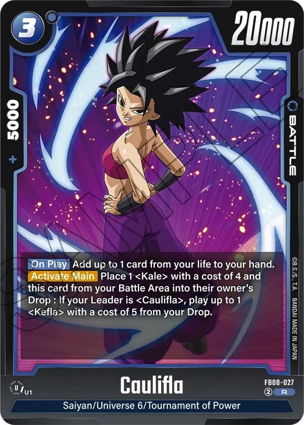 Image for Caulifla - FB08-027 - Dragon Ball Super: Fusion World