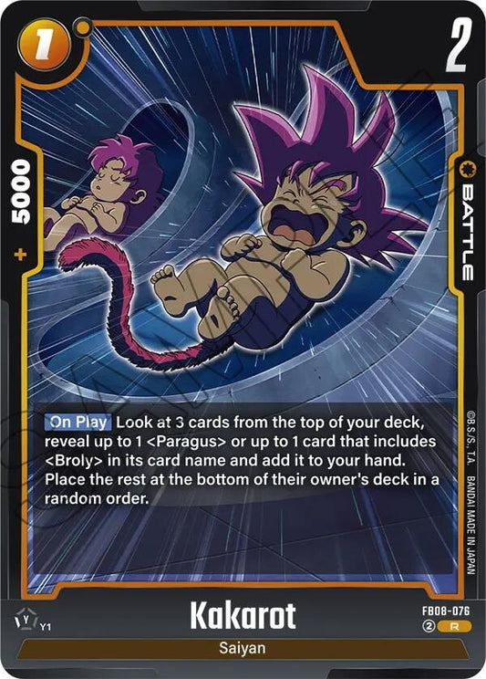 Image for Kakarot - FB08-076 - Dragon Ball Super: Fusion World