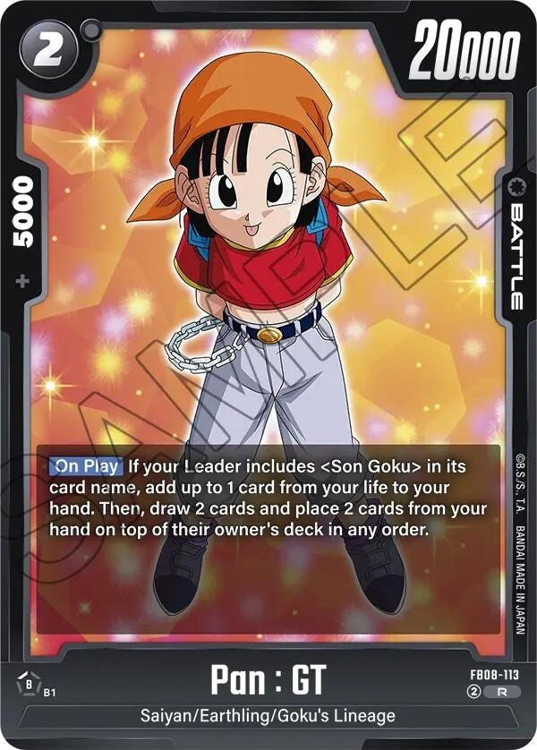 Image for Pan : GT - FB08-113 - Dragon Ball Super: Fusion World
