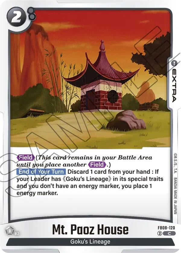 Image for Mt. Paoz House - Dragon Ball Super: Fusion World