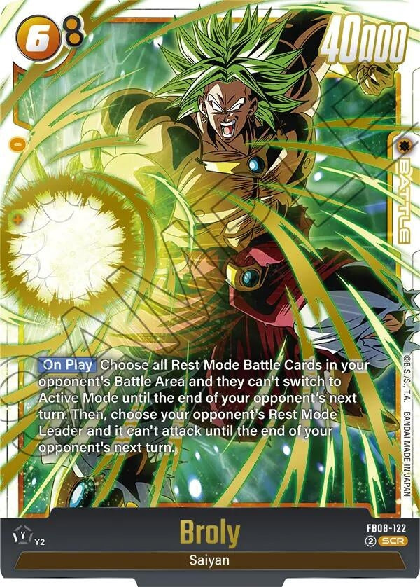 Image for Broly - FB08-122 - Dragon Ball Super: Fusion World