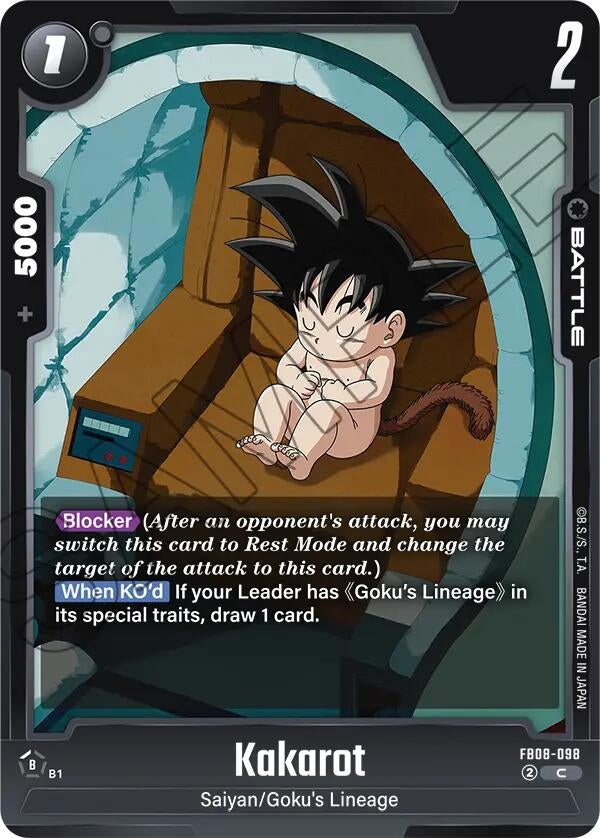 Image for Kakarot - FB08-098 - Dragon Ball Super: Fusion World
