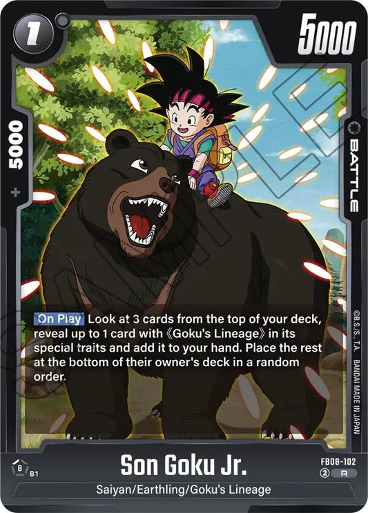 Image for Son Goku Jr. - FB08-102 - Dragon Ball Super: Fusion World