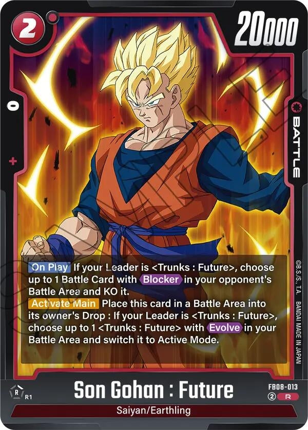 Image for Son Gohan : Future - FB08-013 - Dragon Ball Super: Fusion World