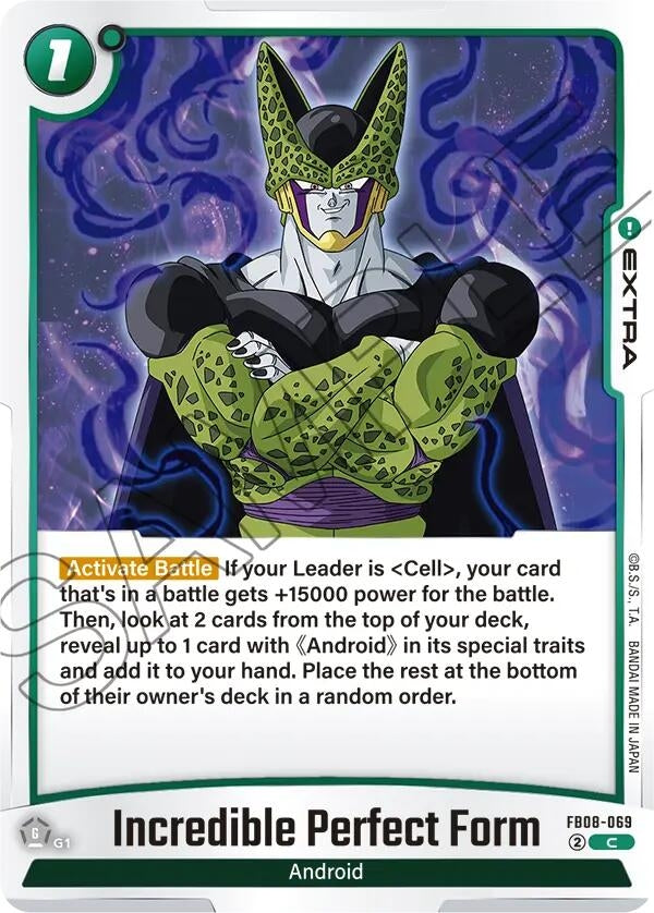 Image for Incredible Perfect Form - Dragon Ball Super: Fusion World