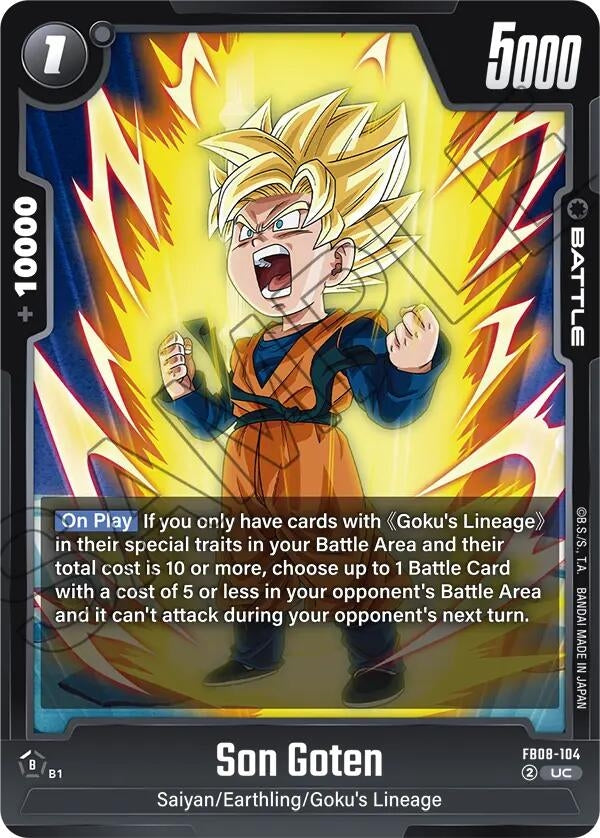 Image for Son Goten - Dragon Ball Super: Fusion World