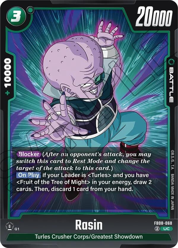 Image for Rasin - Dragon Ball Super: Fusion World